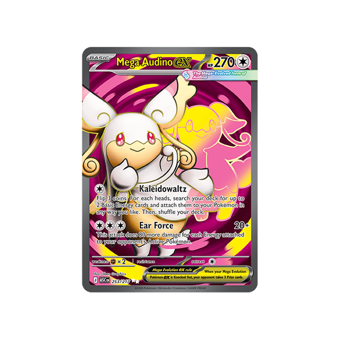 Mega Audino ex 253/217 - Inglés