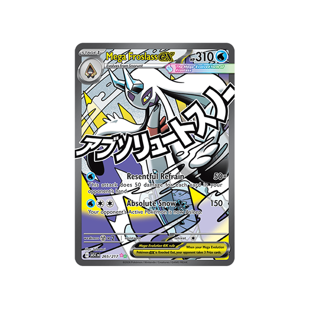 Mega Froslass ex 265/217 - Inglés