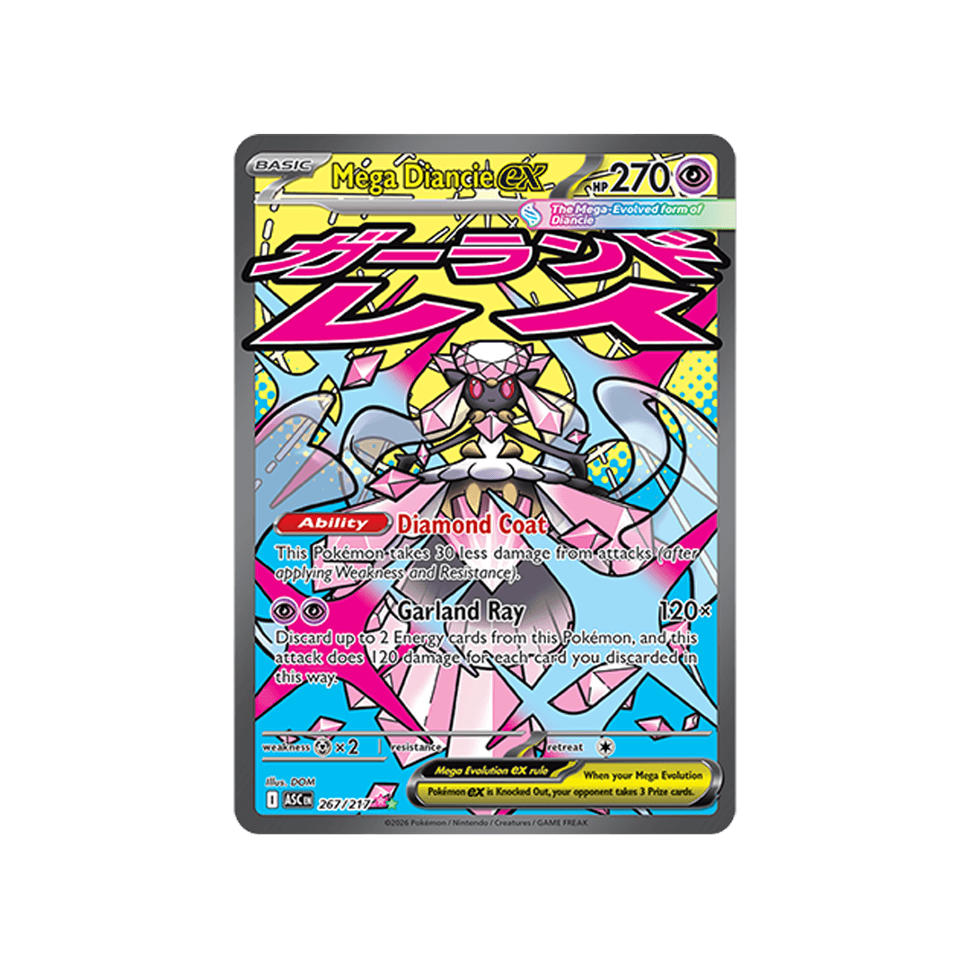 Mega Diancie ex 267/217 - Inglés