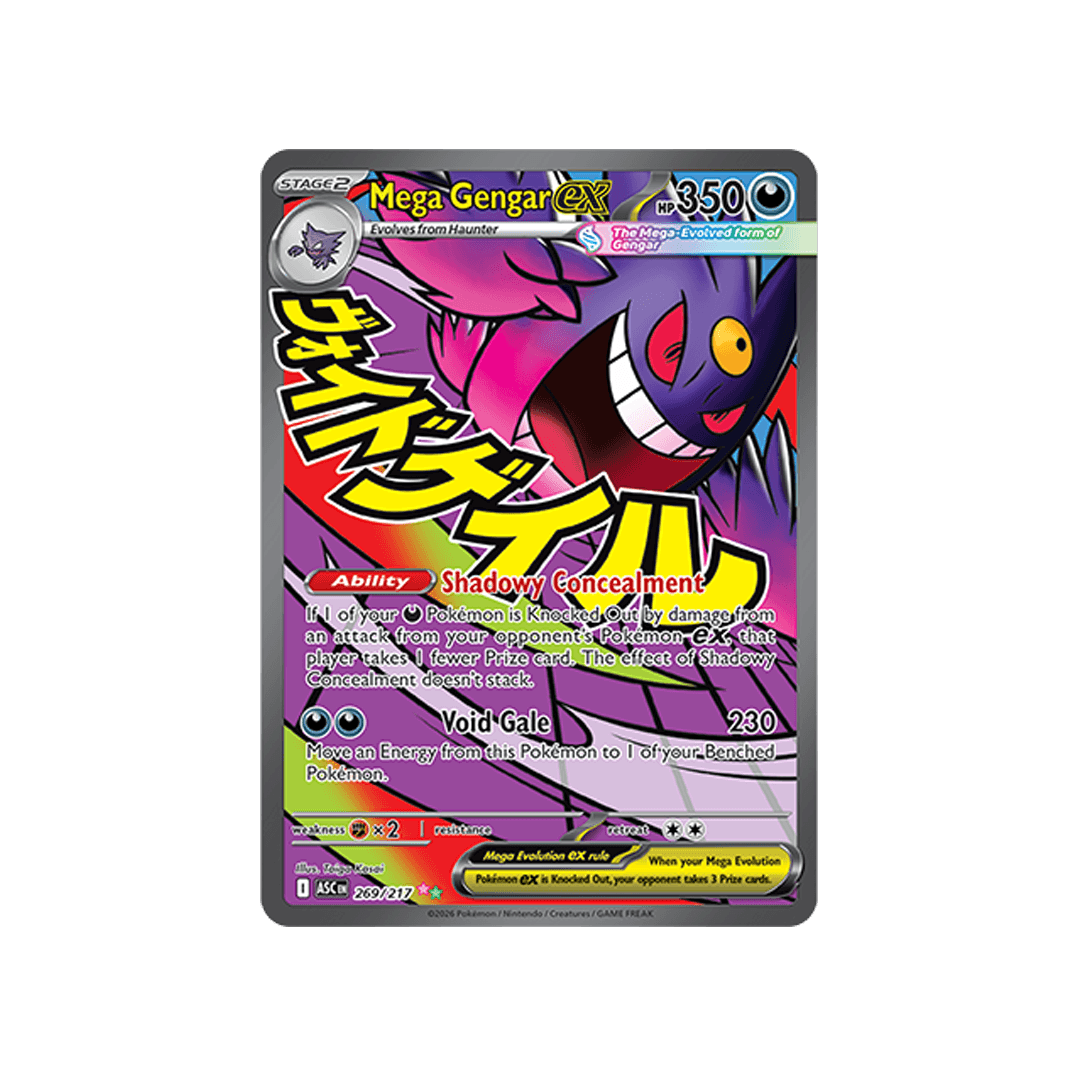 Mega Gengar ex 269/217 - Inglés
