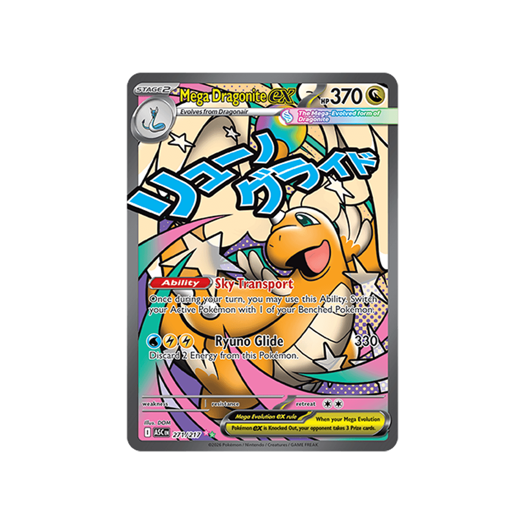 Mega Dragonite ex 271/217 - Inglés