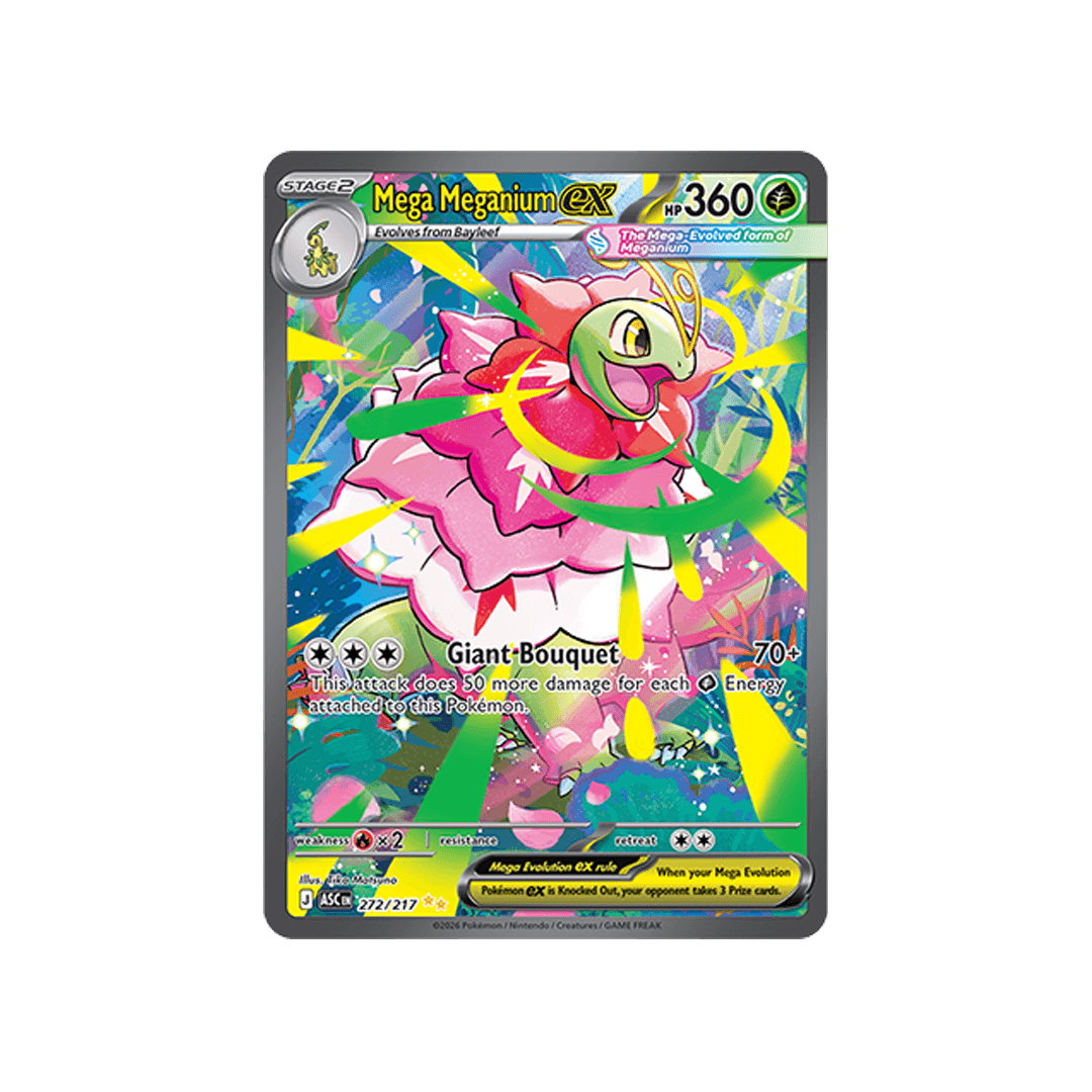 Mega Meganium ex 272/217 - Inglés