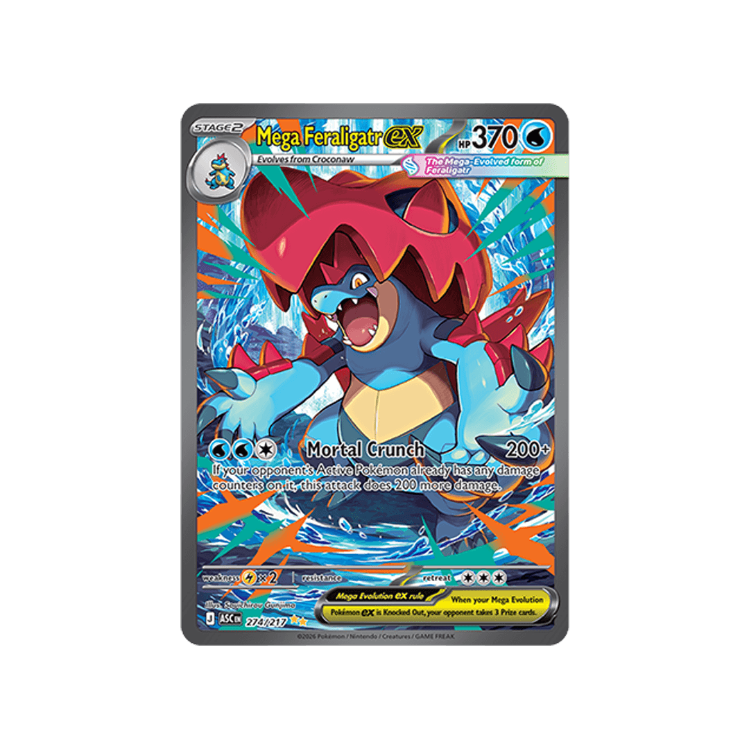 Mega Feraligatr ex 274/217 - Inglés