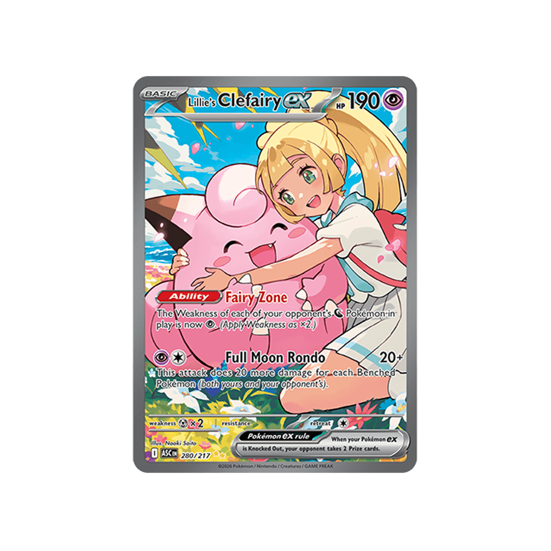 Lillie's Clefairy ex 280/217 - Inglés