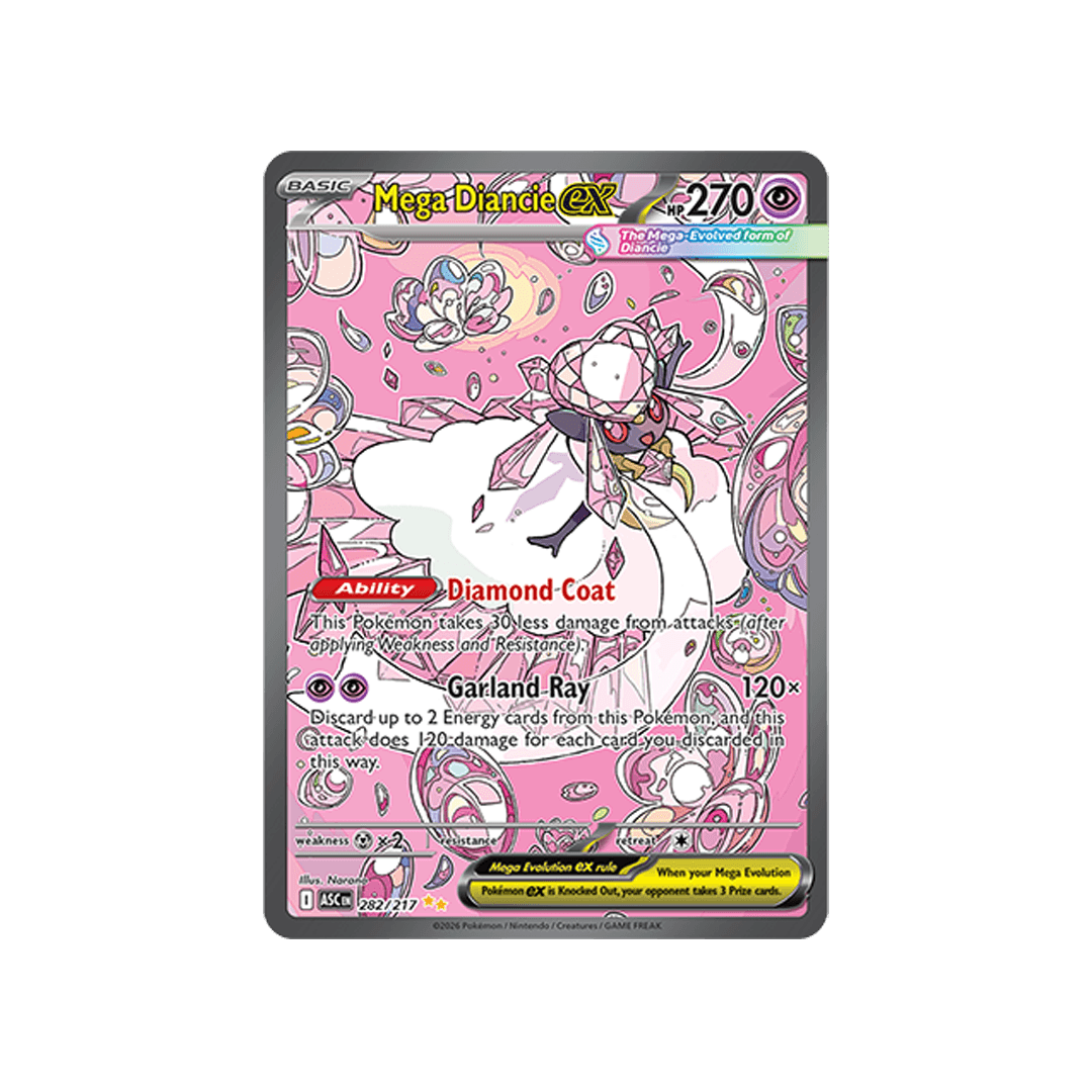 Mega Diancie ex 282/217 - Inglés