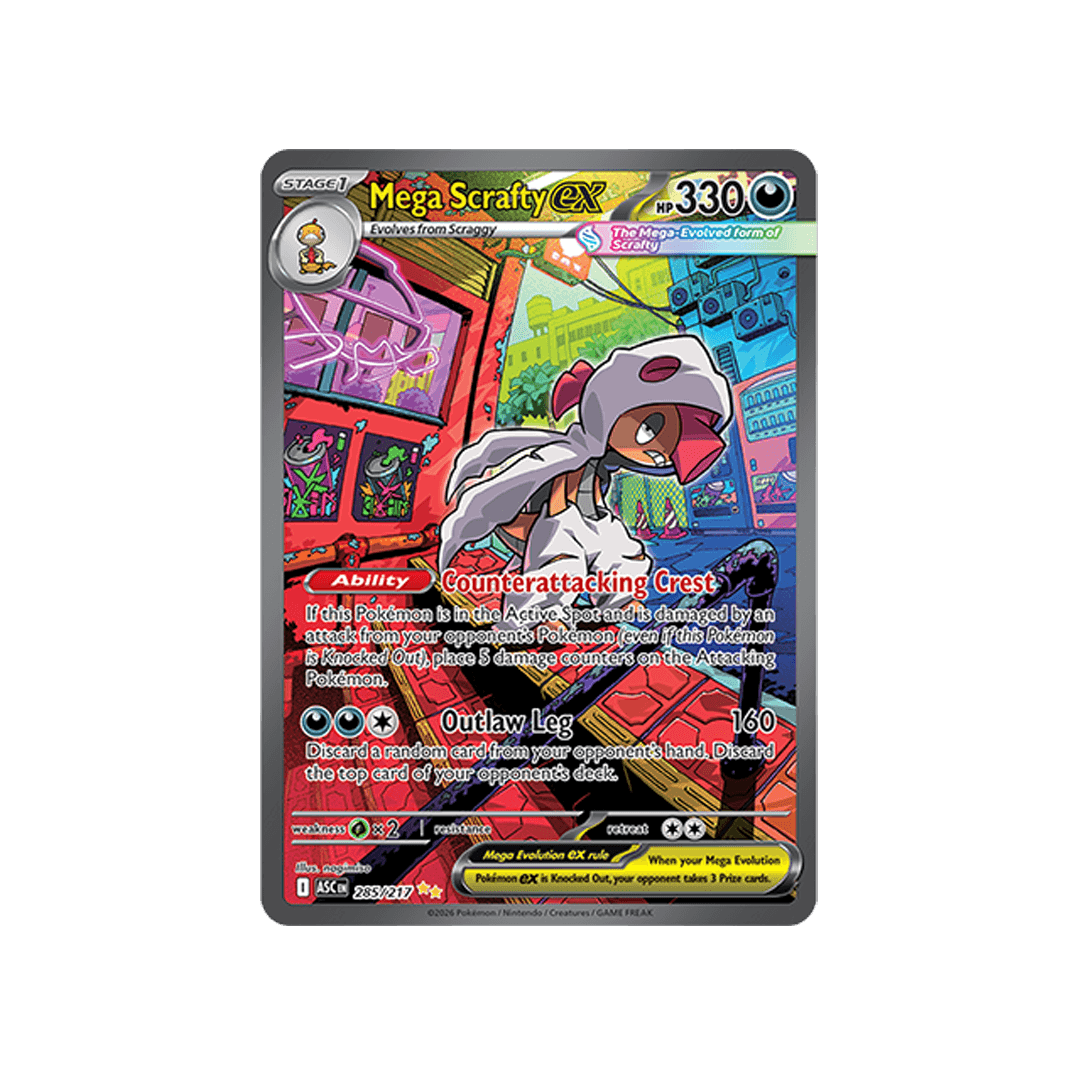 Mega Scrafty ex 285/217 - Inglés