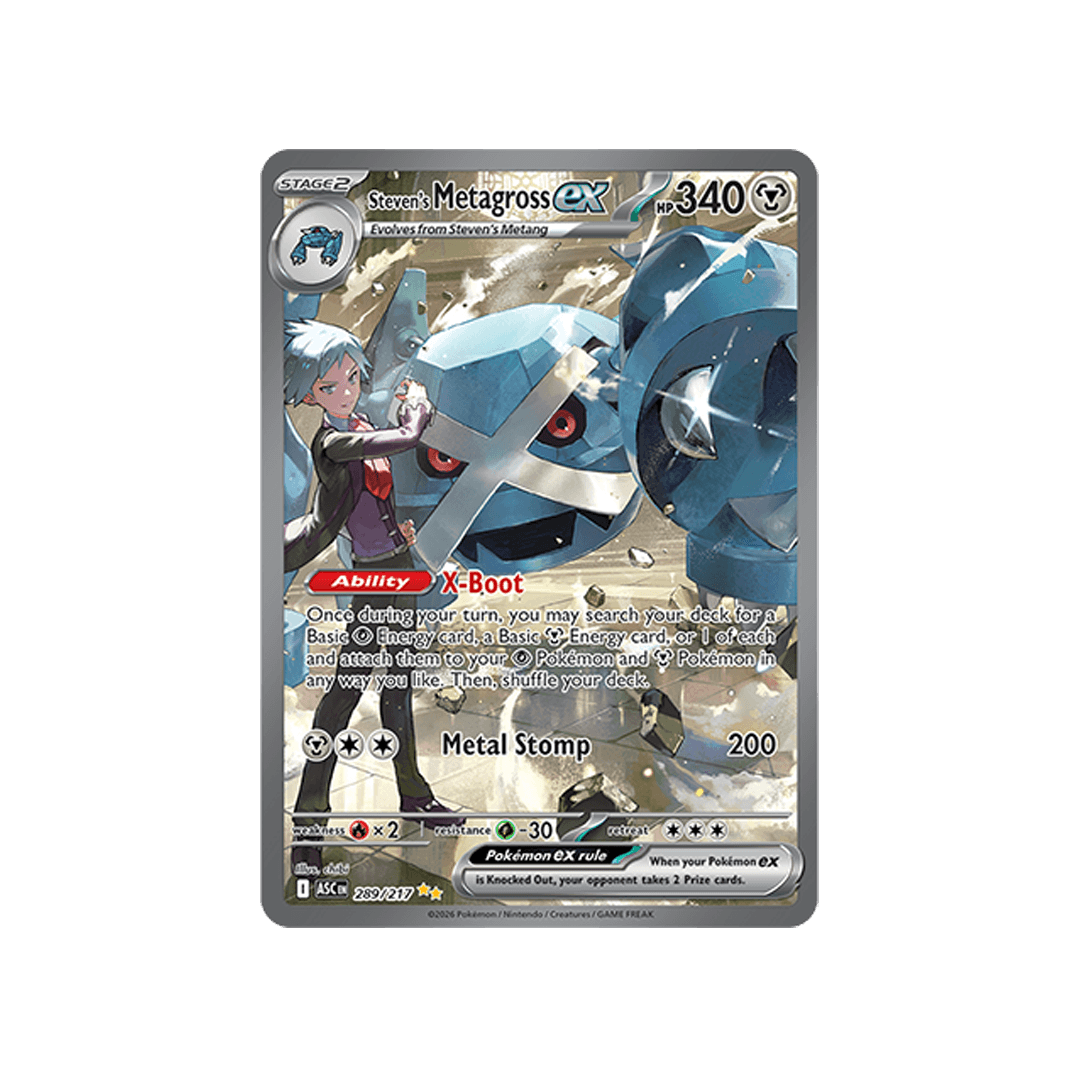 Steven's Metagross ex 289/217 - Inglés