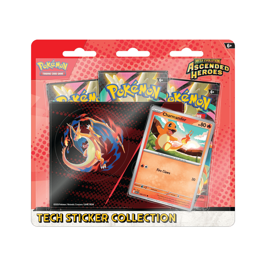 Mega Evolution: Ascended Heroes - Tech Sticker Collection - Ingles