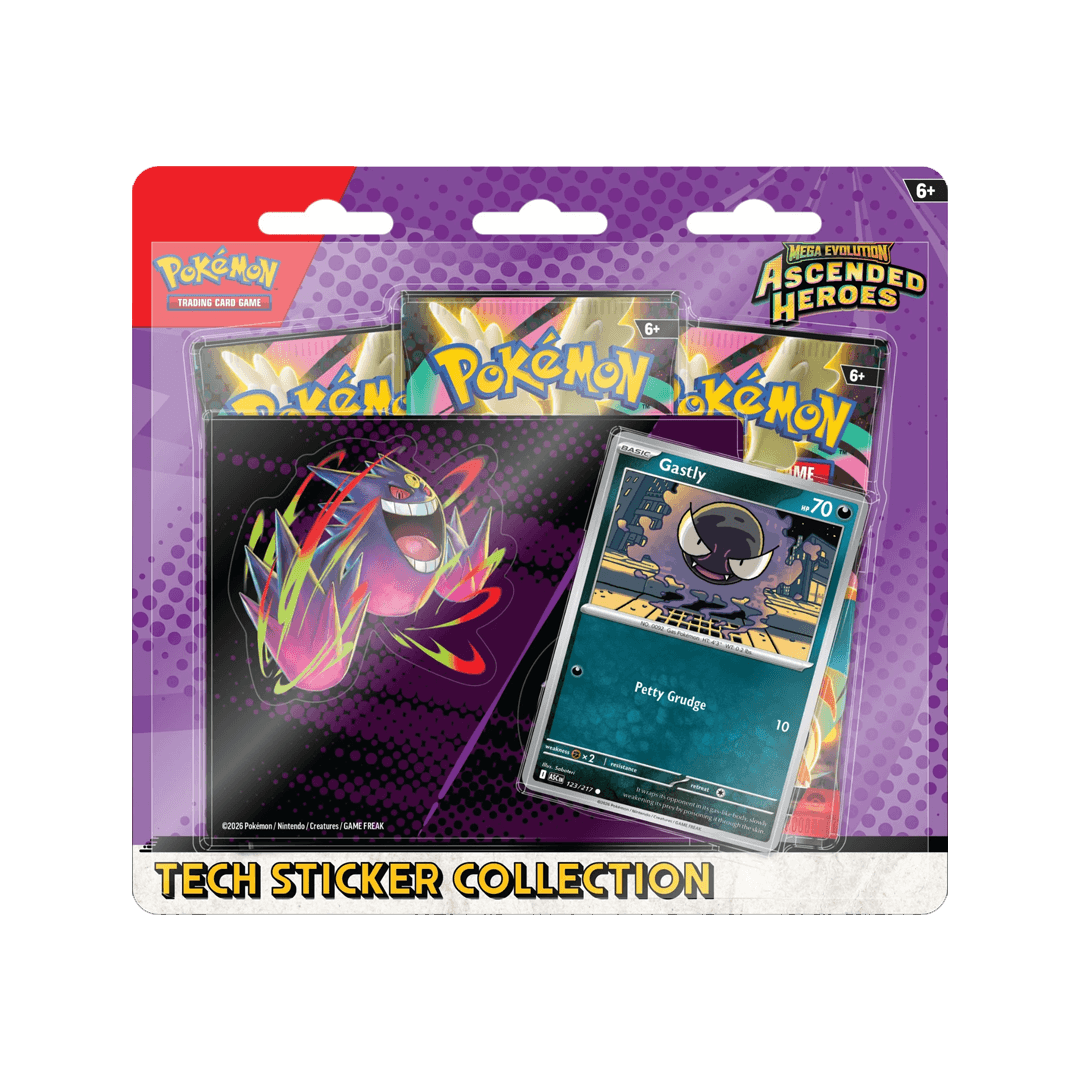 Mega Evolution: Ascended Heroes - Tech Sticker Collection - Ingles