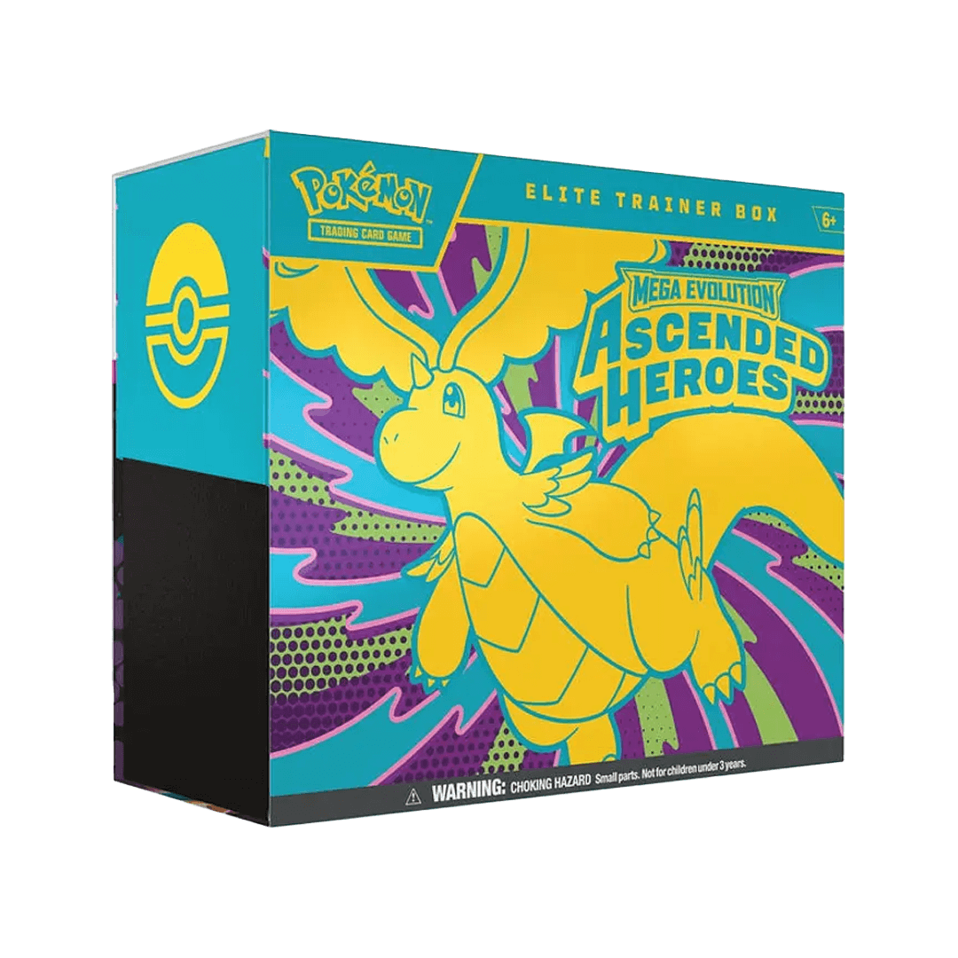 Pokémon TCG Mega Evolution Ascended Heroes Elite Trainer Box – Ingles