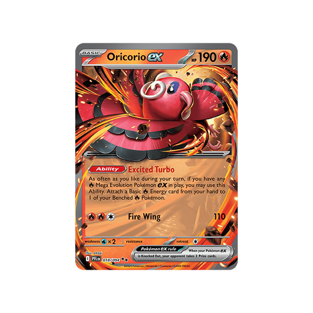 Oricorio ex 018/094 - Inglés