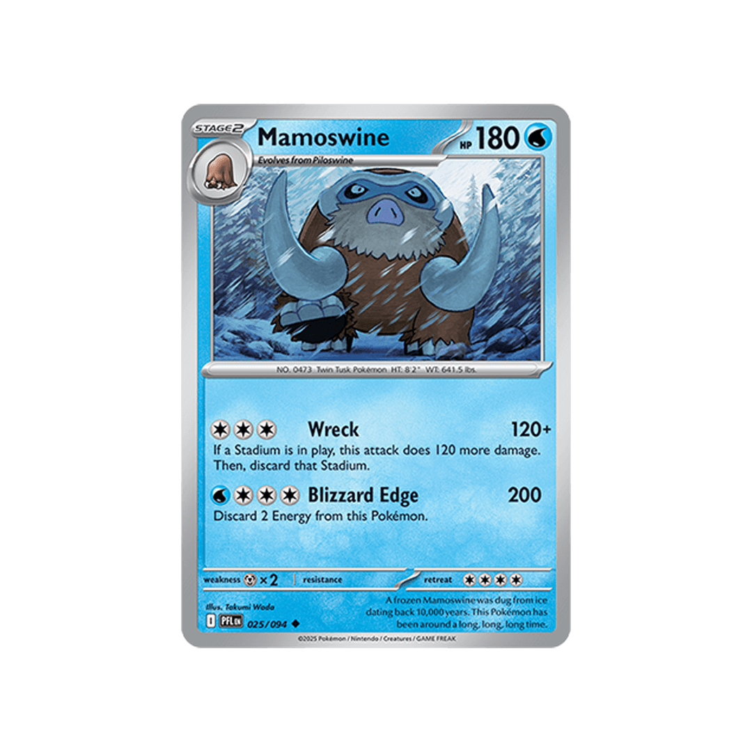 Mamoswine 025/094 - Inglés