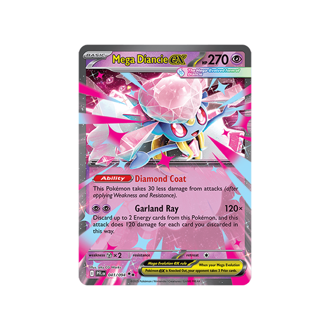 Mega Diancie ex 041/094 - Inglés