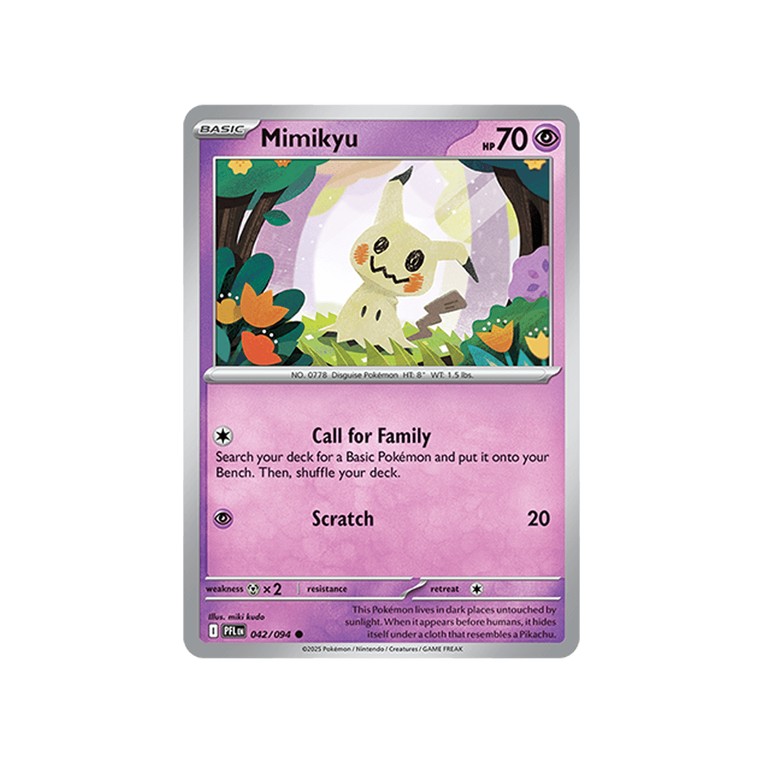 Mimikyu 042/094 Reverse - Inglés