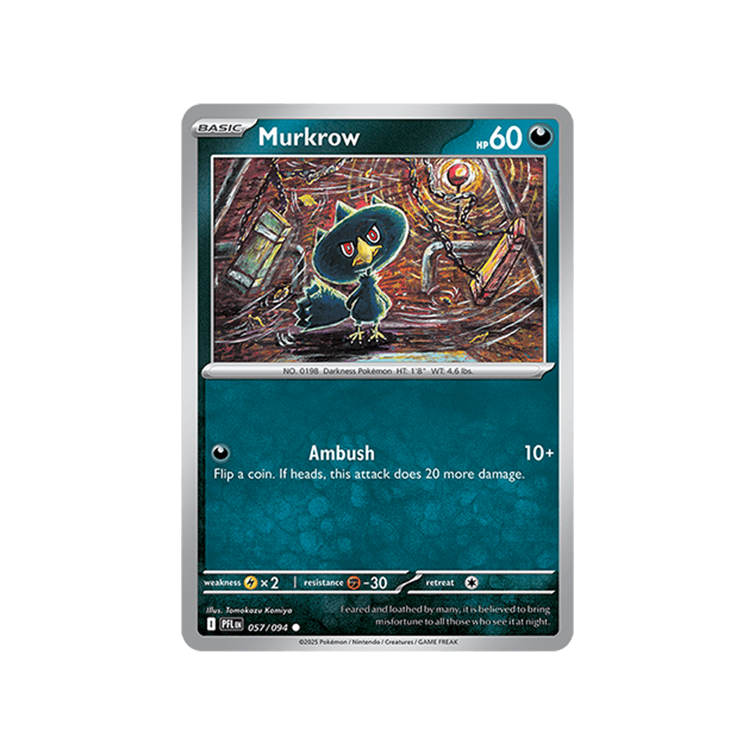 Murkrow 057/094 Reverse - Inglés