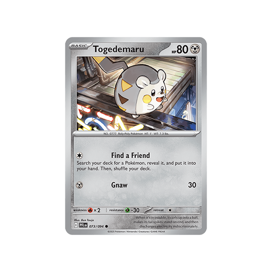 Togedemaru 073/094 Reverse - Inglés
