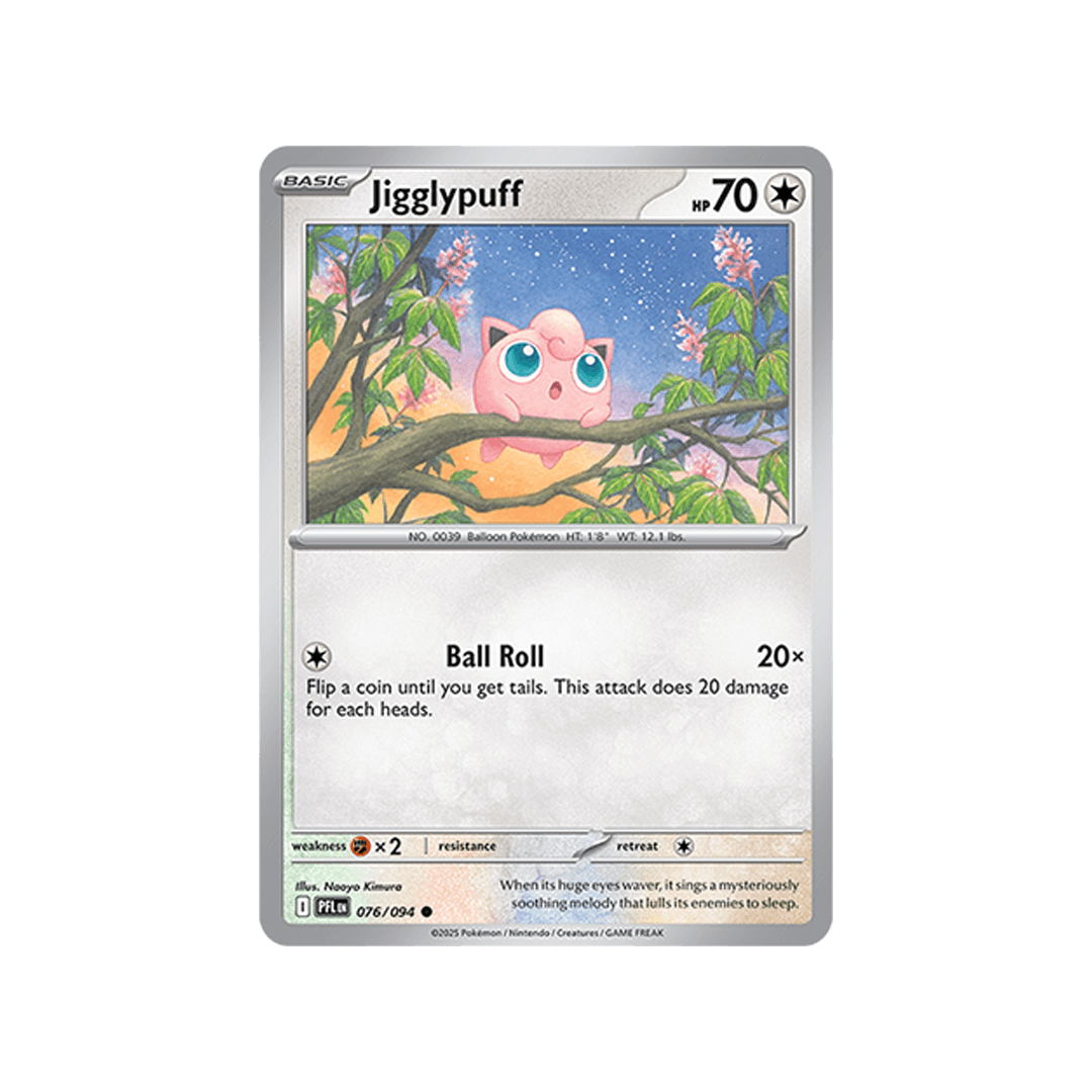 Jigglypuff 076/094 Reverse - Inglés