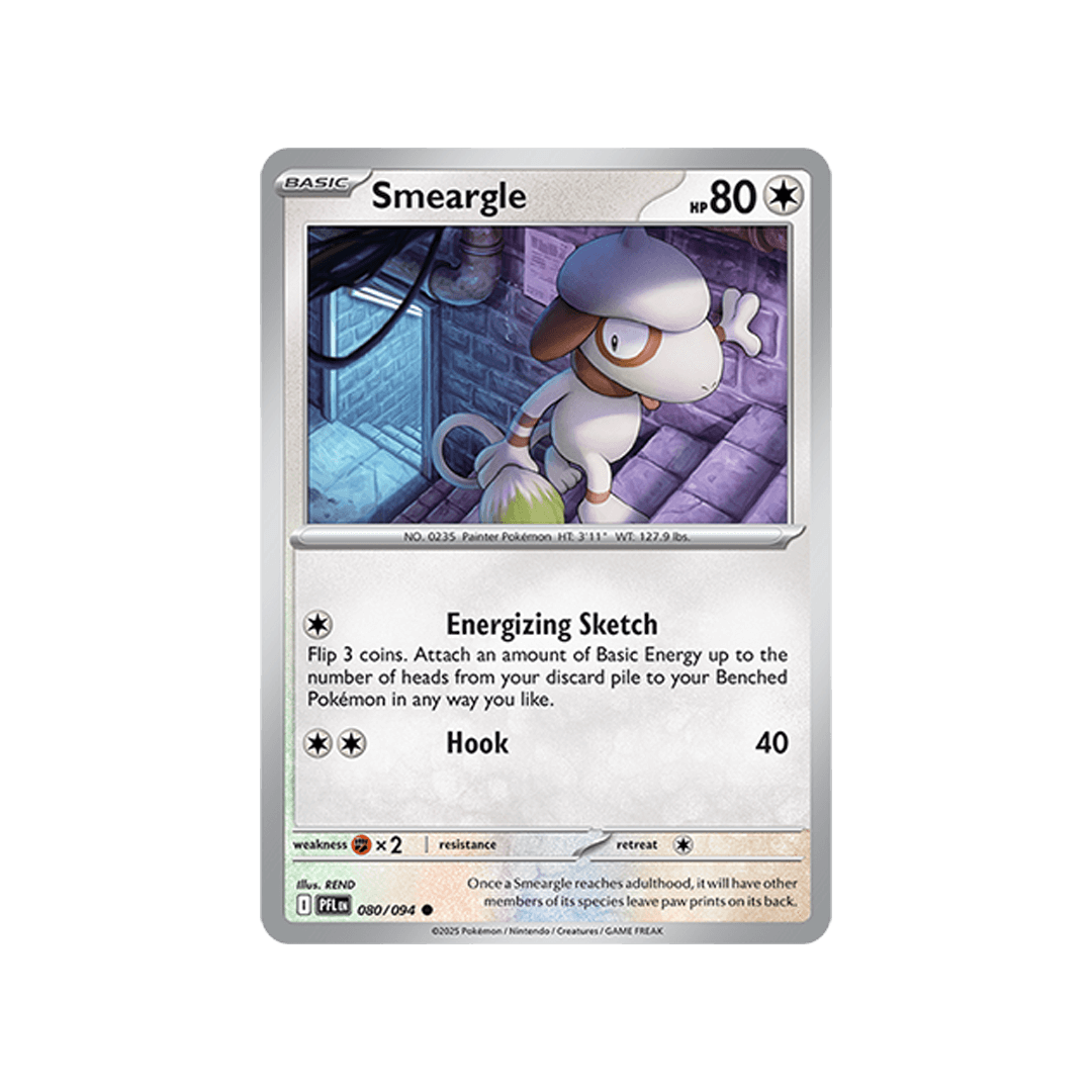 Smeargle 080/094 Reverse - Inglés