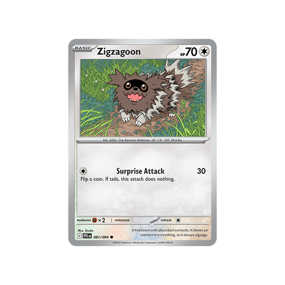 Zigzagoon 081/094 - Inglés