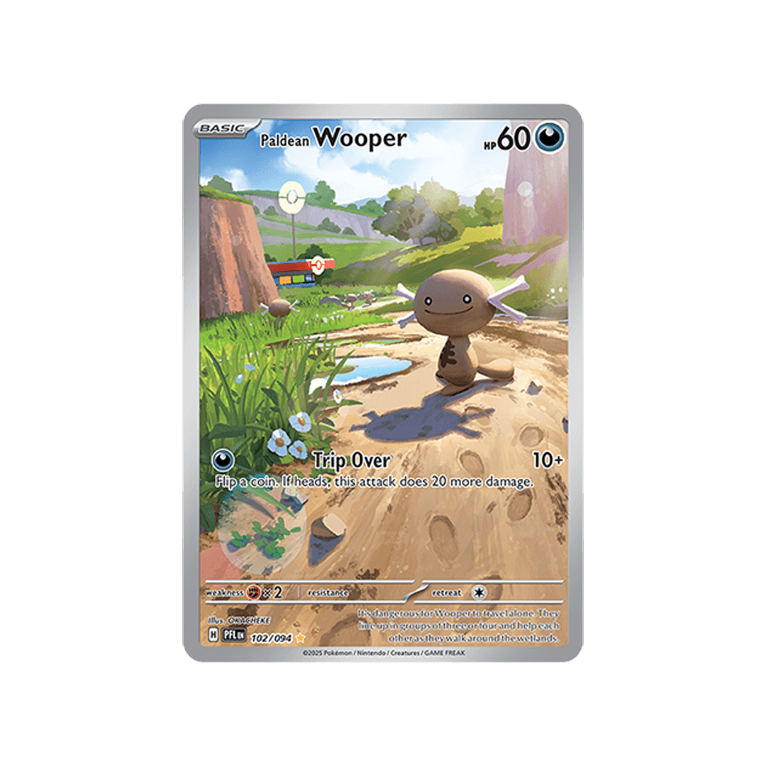 Paldean Wooper 102/094 - Inglés