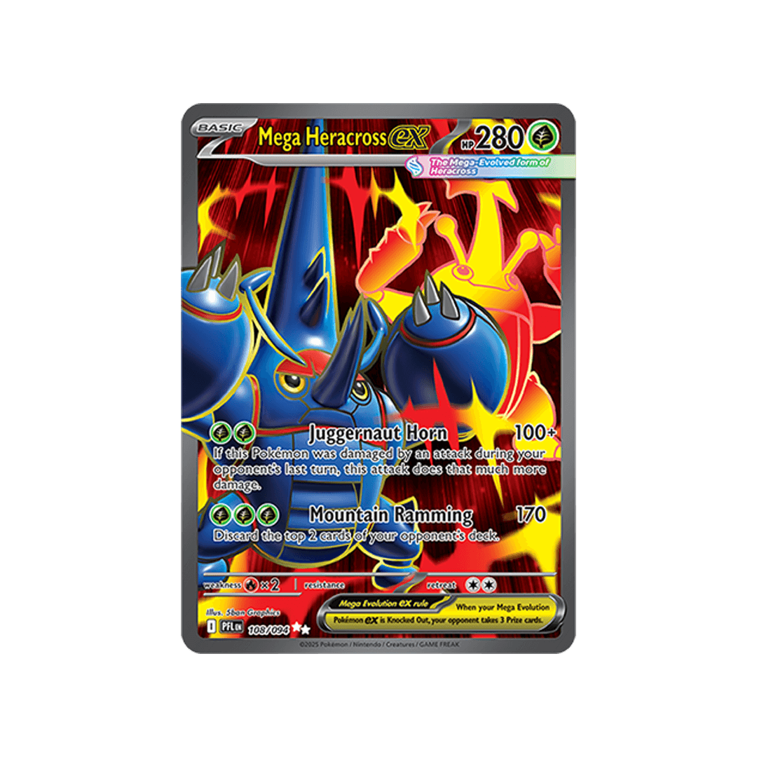 Mega Heracross ex 108/094 - Inglés