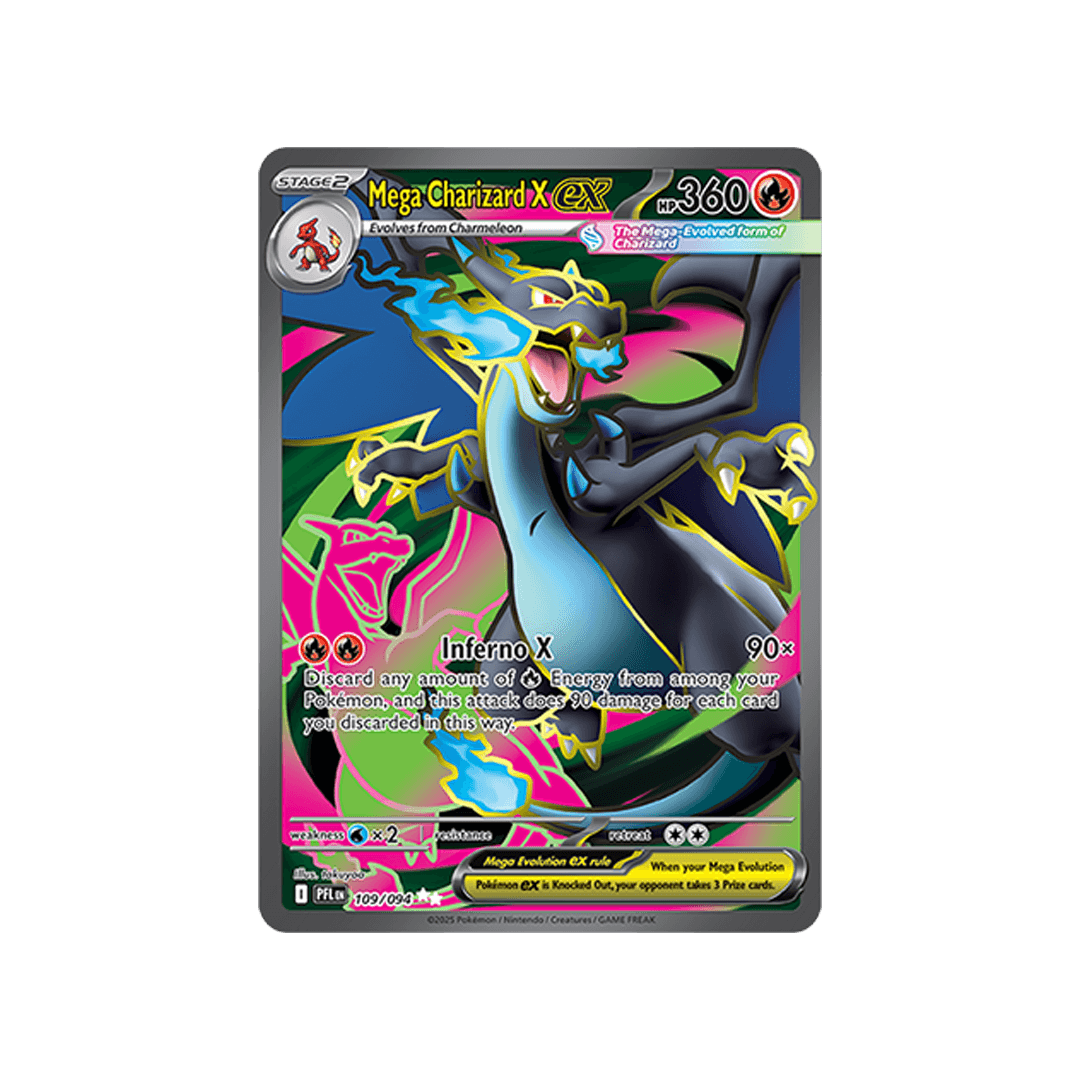 Mega Charizard X ex 109/094 - Inglés