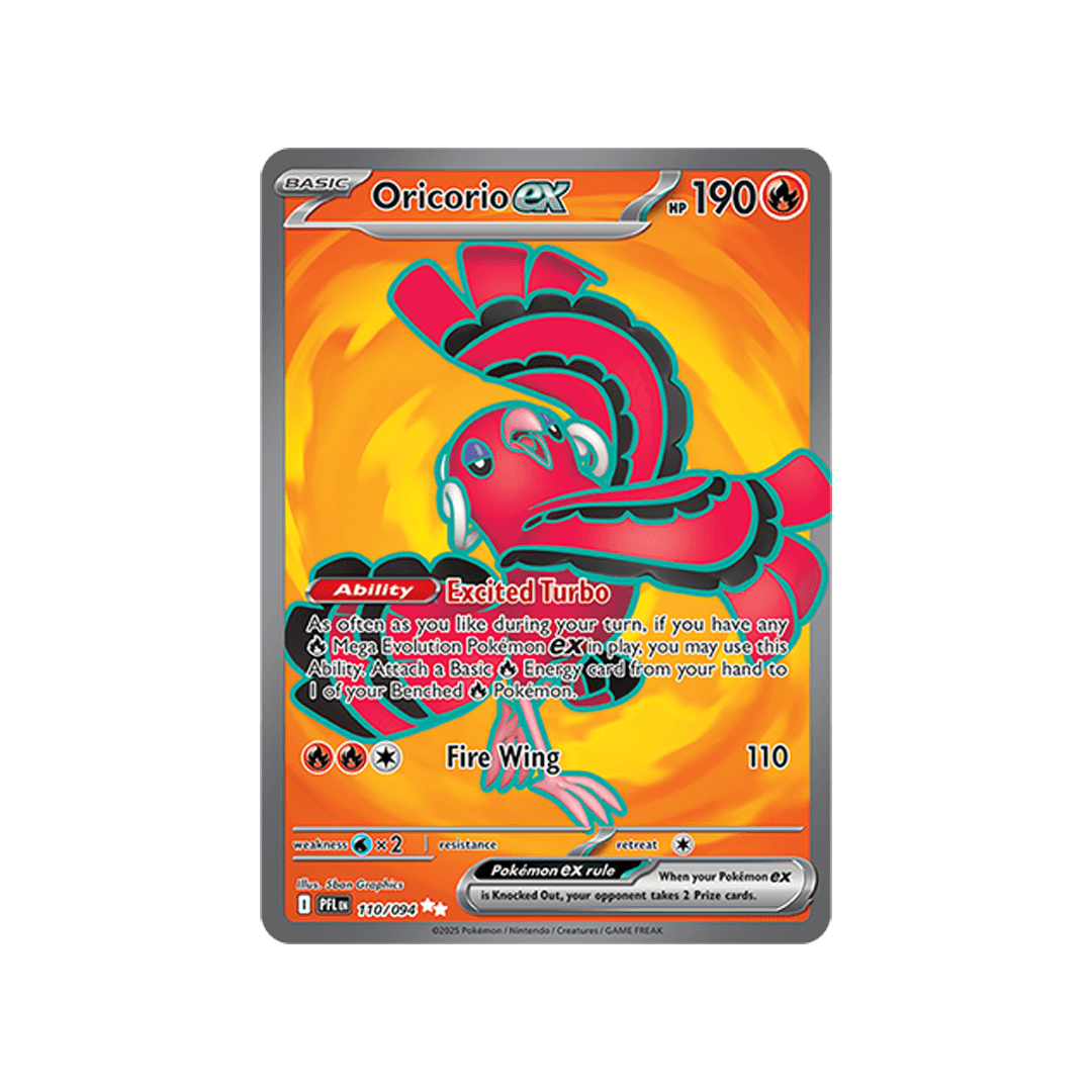 Oricorio ex 110/094 - Inglés
