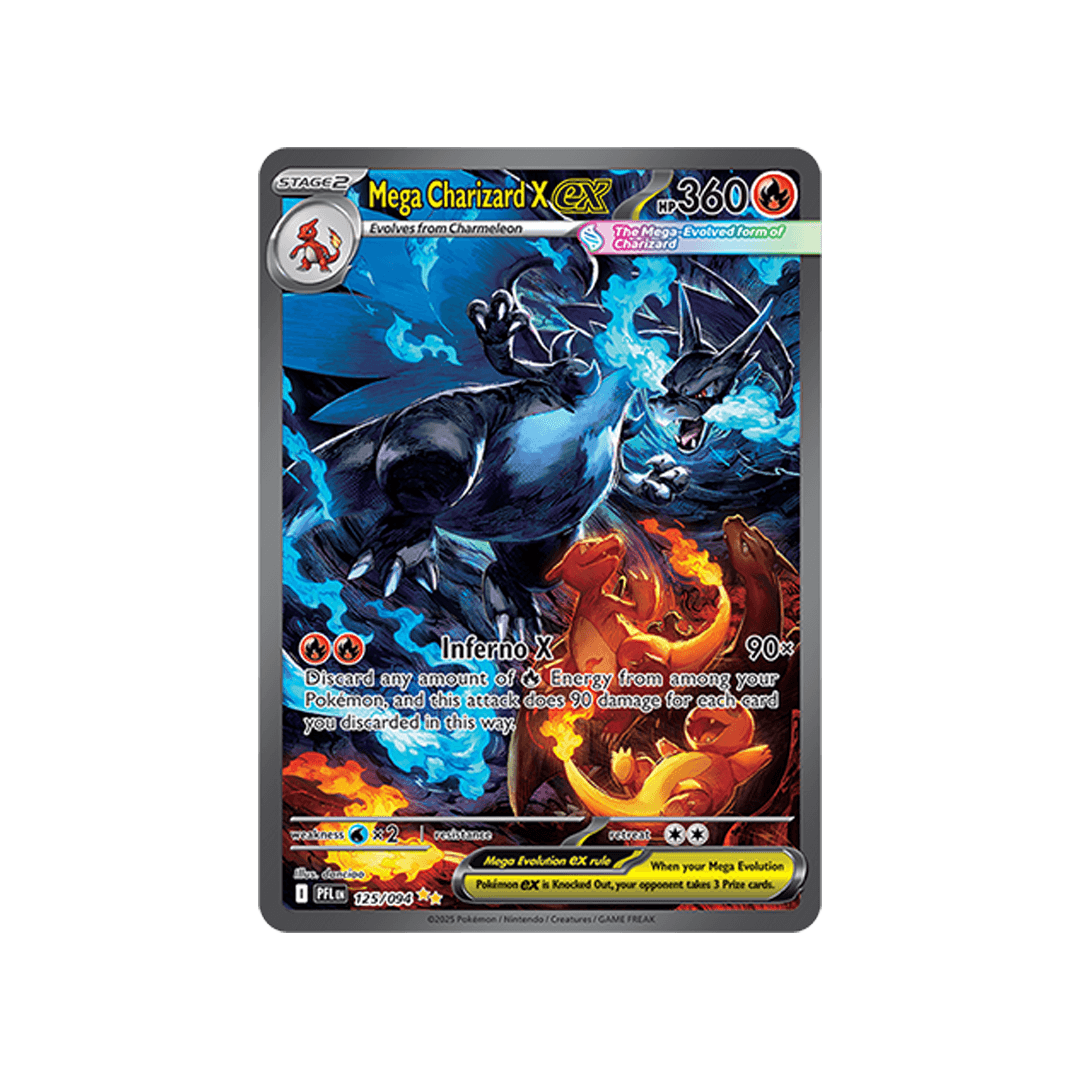 Mega Charizard X ex 125/094 - Inglés