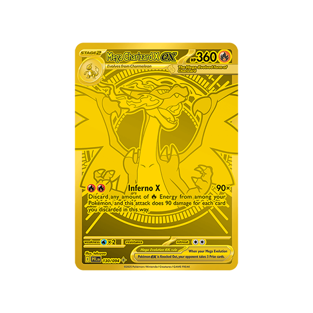 Mega Charizard X ex 130/094 - Inglés